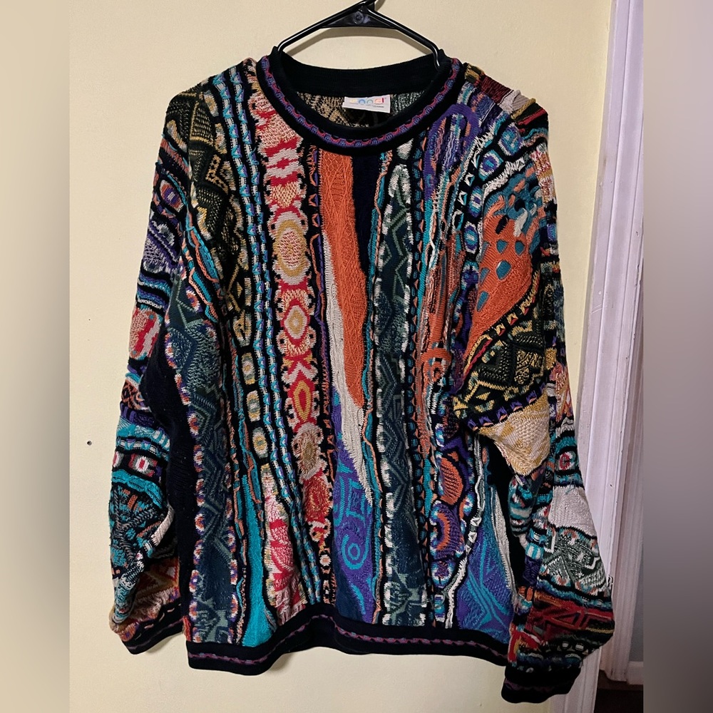Coogi sweater size L vintage 90s fashion